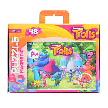 Магнітний Пазл А4 Trolls код: 953566