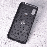Силіконовий чохол Sirius Metal Ring для Xiaomi Redmi Note 6 black, фото 3