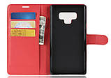 Чехол-книжка Bookmark для Samsung Galaxy Note 9/N960 red, фото 3