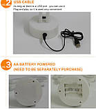 Нічник неоновий лампа Ялинка, фото 8