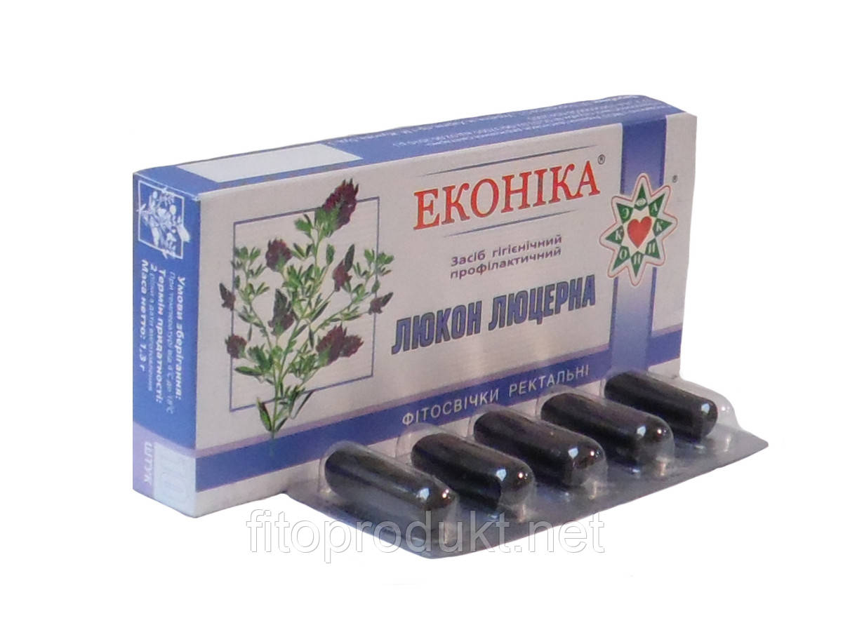 Люкон фітосвічки з рослинних екстрактів No10 Еконіка, фото 1