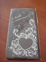 Шоколадна листівка «Любви та ніжності...»