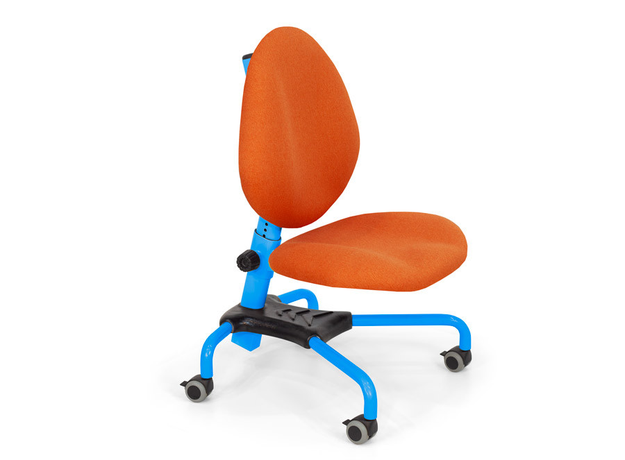 Дитяче крісло Ерго тканина Oranget, RAL-5015 (ТМ-Понди)
