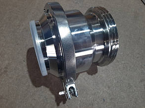 Клапан зворотний нержавіючий ду 32 (різьблення - зварювання)