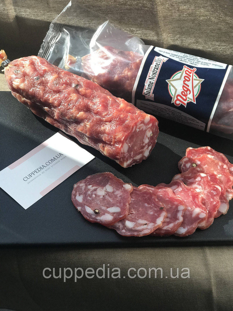 Італійська салямі Negroni (вага палички 400-500 грм), фото 1