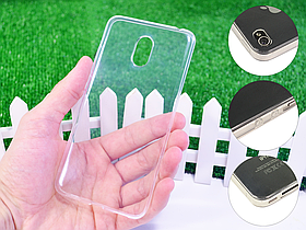 Ультратонкий 1 мм силіконовий чохол для Meizu M6