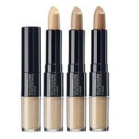 Консилер два в одному The Saem Cover Perfection Ideal Concealer Duo - 1.5 Natural Beige 4.2г+4.5г, фото 3