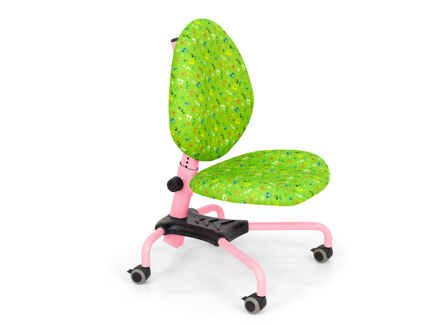 Дитяче крісло Ерго Ноти тканина Green-2, RAL-3015 (ТМ-Понди)