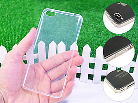 Ультратонкий 1 мм силіконовий чохол для Xiaomi Redmi Note 5A