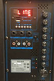 Акумуляторна колонка з підсилювачем Temeisheng QX-1221 Комбік, фото 5