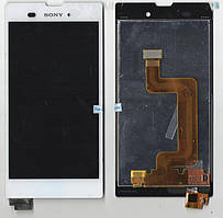 Дисплейний модуль (екран) для Sony D5102/D5103/D5106 Xperia T3 білий