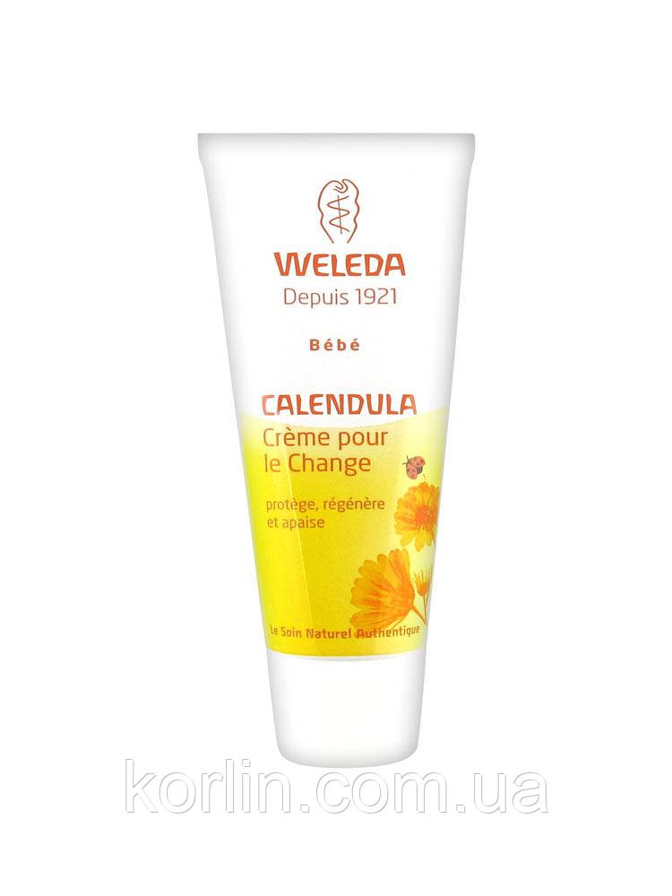 Weleda Calendula Creme pour le Change Дитячий Крем Під Підгузок з Календулою 75 мл Німеччина