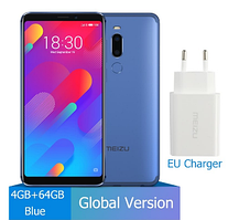 Meizu M8 Blue 4/64 Gb 5.7" / Helio P22/ 12+5 Мп / 3100мАч /