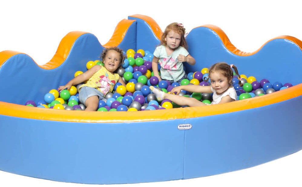 Мягкий игровой сухой бассейн Небо 2м детский (для шариков) - фото 3 - id-p138329082