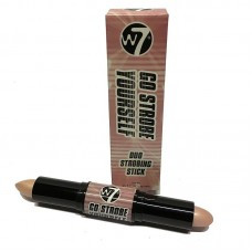 Хайлайтер 2 відтінки W7 Go Strobe Yourself — Duo Strobing Stick світло-бежевий, рожево-бежевий 10 г, фото 1