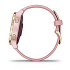 Смарт-годинник Vivoactive 4S Light Gold Stainless Steel Bezel with Dust Rose Band золотий з рожевим ремінцем, фото 5
