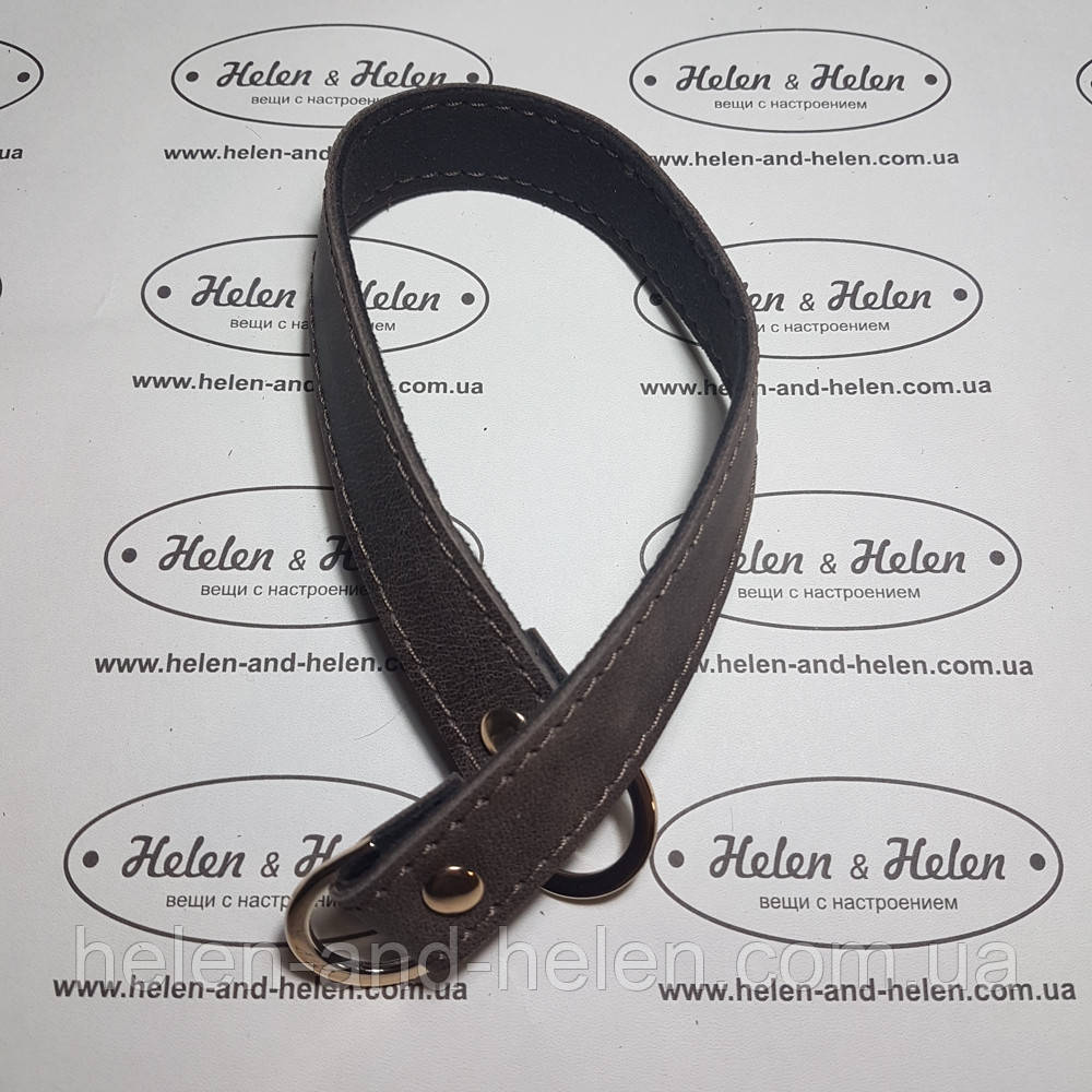 Ручка на півкільцях 40*2,5. Колір "Коричневий", фото 1