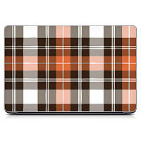 Наклейка на ноутбук виниловая 15.6"-13.3" 380x250 мм Copper plade Матовая, креативные подарки для подруг