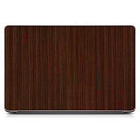 Наклейка на ноутбук виниловая 15.6"-13.3" 380x250 мм Dark rosewood Матовая, креативные подарки для подруг