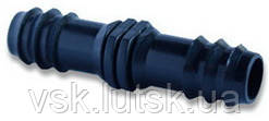 З'єднання єднувач для краплинної трубки Dn16х16 SL-017
