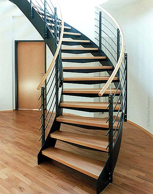 Лестница с перилами в квартиру на больцах. изготовление - фото 7 - id-p1098421634