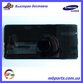 Дисплей з сенсором Samsung G975 Galaxy S10 Plus Black, GH82-18849A, оригінал!