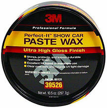 Автомобільний твердий віск паста для лакофарбових покриттів - 3M Perfect-Paste it Wax 297 г. (39526)