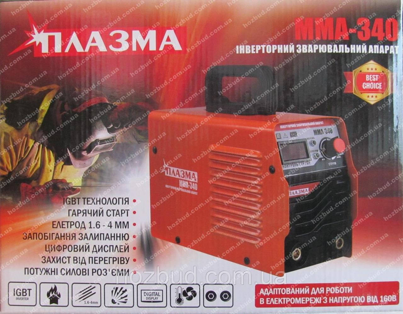 Зварювальний апарат Плазма ММА-340 (дисплей)