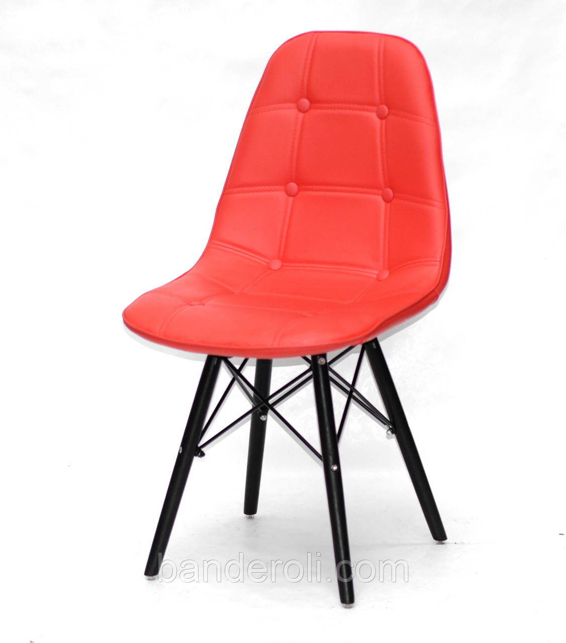 Стілець ALEX - BK ЕК ЧЕРВОНИЙ 05, фото 1