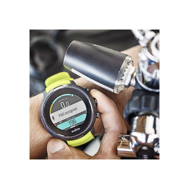 Suunto ДЕКОМПРЕССИМЕТР для дайвенга SUUNTO D-5 ЧЕРНО/САЛАТОВЫЙ С USB - фото 3 - id-p234329372