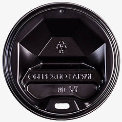 Кришки пластикові Ø90 (50шт.) Чорні