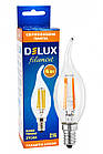 Лампа світлодіодна DELUX BL37B 4Вт tail 2700K 220В E14 filament