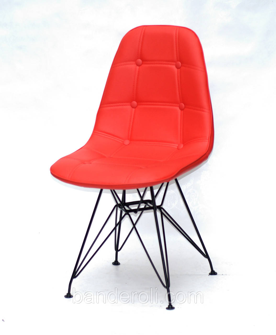 Стілець ALEX BK-ML ЕК ЧЕРВОНИЙ 05, фото 1