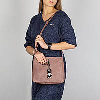 Жіноча сумочка Bagira 872 пудра