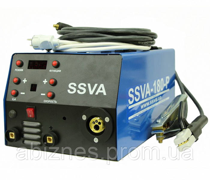 Напівавтомат зварювальний інверторний SSVA-180-P без пальника