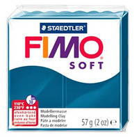 УЦІНКА Пластика Soft, Синій каліпсо, 57г, Fimo 8020-31 УЦІНКА ТЕРМІН ПРИДАТНОСТІ ЗАКІНЧИВСЯ В 2020р