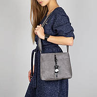 Жіноча сумочка Bagira 872 сіра