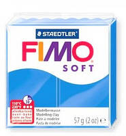 Пластика Soft, Синя, 57г, Fimo 8020-37