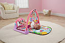 Fisher Price BMH48 Розвивальний килимок 3-в-1 Піаніно рожевий, фото 5