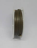 Шкіра плоска 5мм оливкового кольору