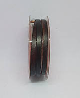 Шкіра плоска гладка 5 мм коричневого кольору