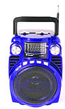 Радіоприймач Golon RX BT03, синій, фото 5
