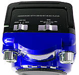 Радіоприймач Golon RX BT03, синій, фото 3