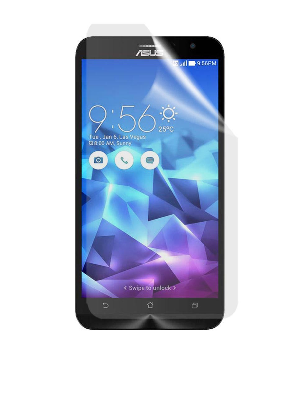 Матовая защитная пленка для Asus Zenfone 2 Deluxe ZE551ML / ZE550ML - фото 1 - id-p195394821