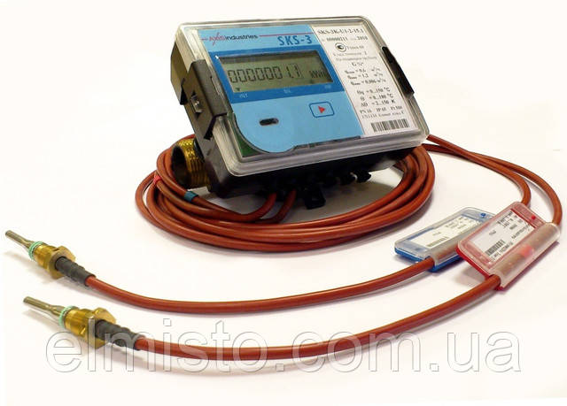 Ультразвуковой теплосчетчик QALCO (SKS-3) QalcoSonic Heat 1 DN 15 Qp 0,6 L 110mm компактный бытовой