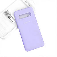 Silicone Case Premium на Samsung S10 Plus Lilac