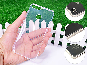 Ультратонкий 1 мм силіконовий чохол для Huawei Y6 Prime 2018