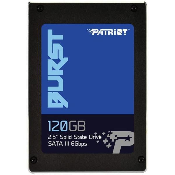 120GB SSD Patriot (PBU120GS25SSDR) SATA III, 2.5"