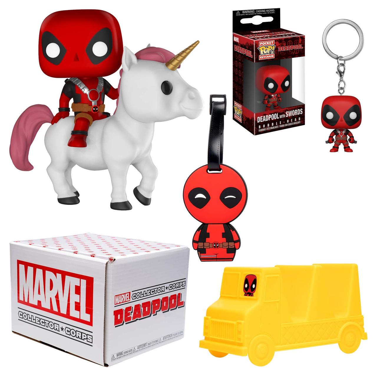 Бокс Funko Marvel Collectors Фанко Марвел Колекційний Дедпул Deadpool BOX F D 3, фото 1