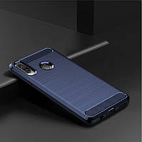 Чохол Carbon для Samsung A20S/A207F Темно-синій